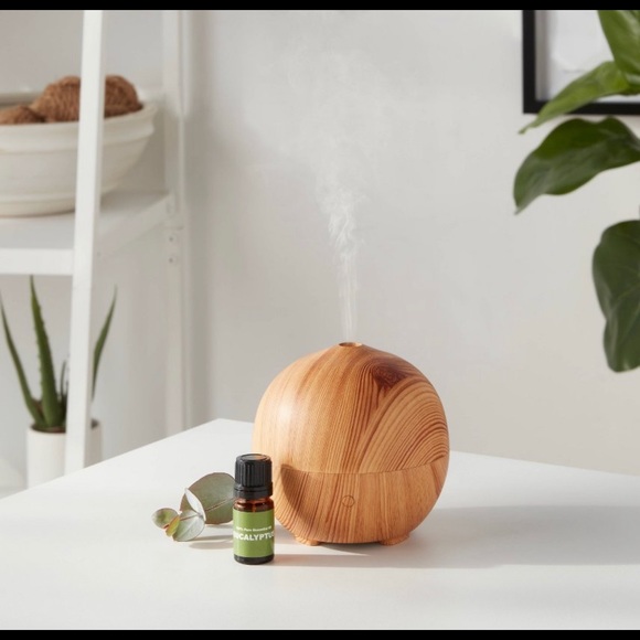 100ml Woodgrain Ultrasonic Diffuser - Picture 1 of 2